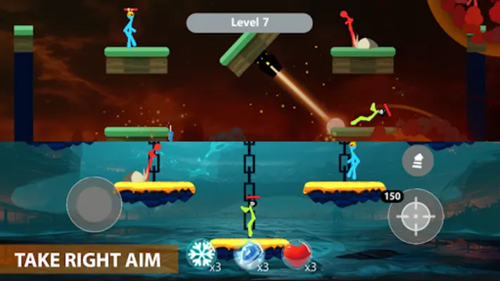 Stick Fighting Clash android App screenshot 3